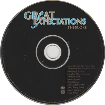 [USADO] Great Expectations - The Score CD