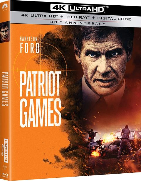 Patriot Games UHD4K + Blu-Ray (30th Anniversary)