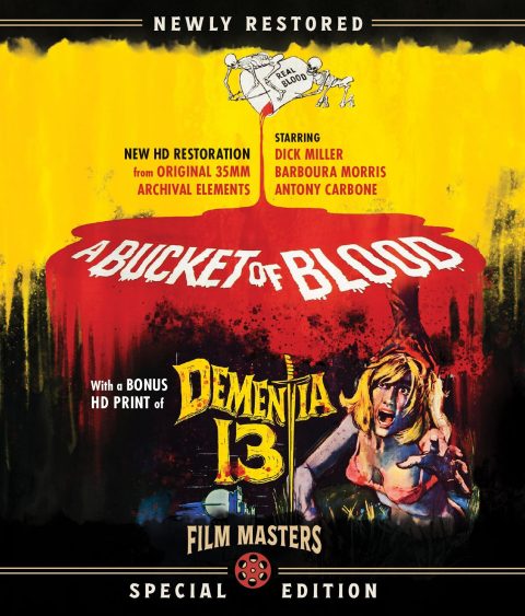 [PREVENTA] A Bucket of Blood / Dementia 13 (1959-1963 Double Feature) Blu-Ray