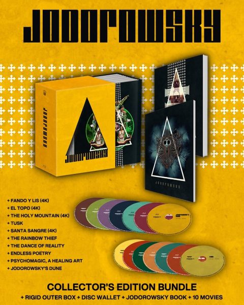 [PREVENTA] Alejandro Jodorowsky Collection UHD4K + Blu-Ray (Umbrella Entertainment Exclusive DigiPack)
