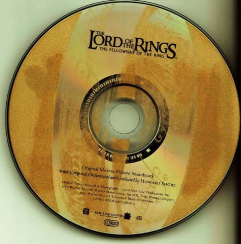 [USADO] The Lord Of The Rings: The Fellowship Of The Ring - Original Motion Picture Soundtrack CD