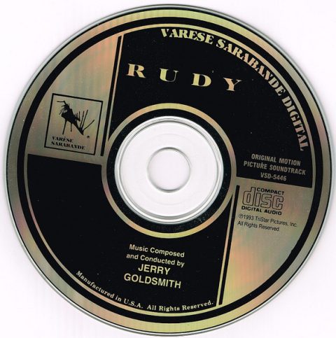[USADO] Rudy - Original Motion Picture Soundtrack CD