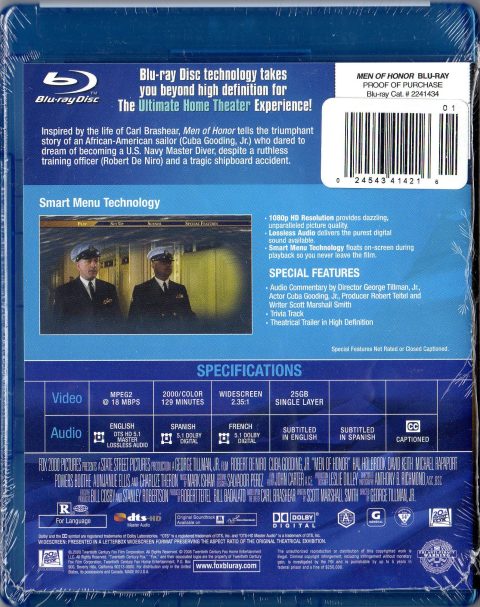 [USADO] Men of Honor Blu-Ray