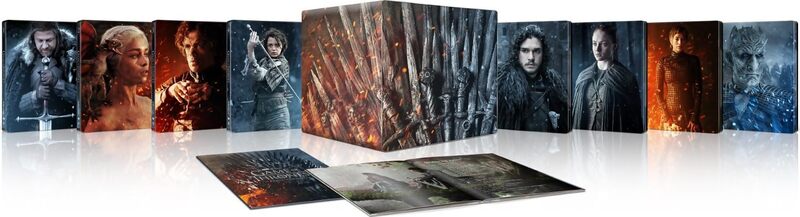 [PREVENTA] Game of Thrones - The Complete Library Case Collection UHD4K