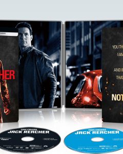 Jack Reacher UHD4K + Blu-Ray (Steelbook)