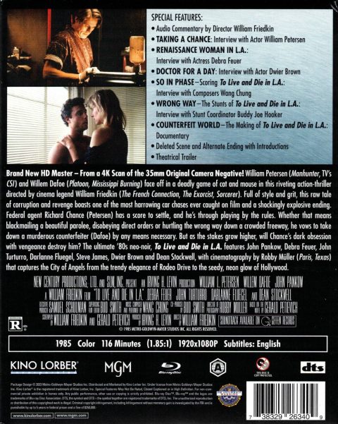 [USADO] To Live and Die in L.A. Blu-Ray
