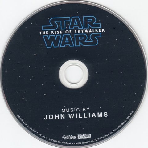 33a Star Wars: The Rise Of Skywalker - Original Motion Picture Soundtrack CD