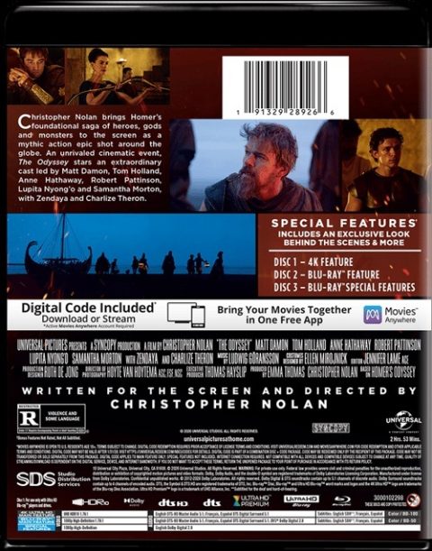 [PREVENTA] The Odyssey UHD4K + Blu-Ray