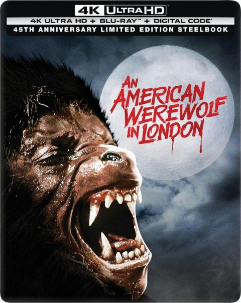 418695_front An American Werewolf in London UHD4K + Blu-Ray (Steelbook)