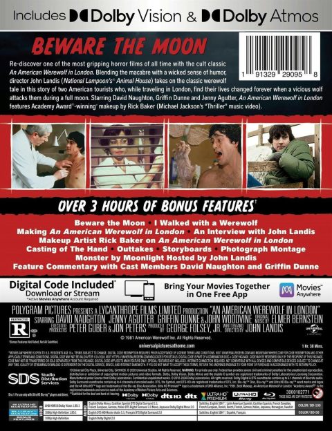 418695_slipback An American Werewolf in London UHD4K + Blu-Ray (Steelbook)