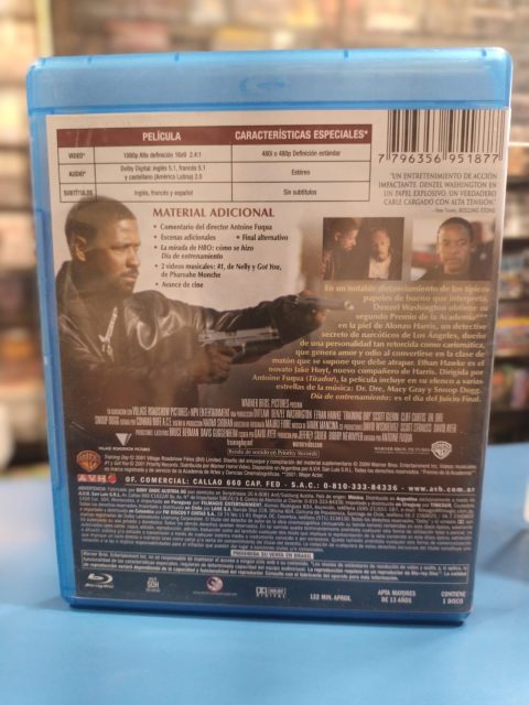 [USADO] Training Day (Día de Entrenamiento) Blu-Ray